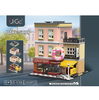 MOC Creator Street View Architecture Cafe Model Compatible DIY City House Building Blocks Bricks Toys For Children Birthday Gift
MOC Creator Street View Architecture Cafe Model Compatible DIY City House Building Blocks Bricks Toys For Children Birthday Gift