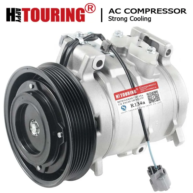 

10S17C AC Compressor for Honda Accord 2003-2007 L4 2.4L 4 Doors 38810RAAA01 38810-RAA-A01 38810-RBA-006 80351-SDA-A01 4472204863