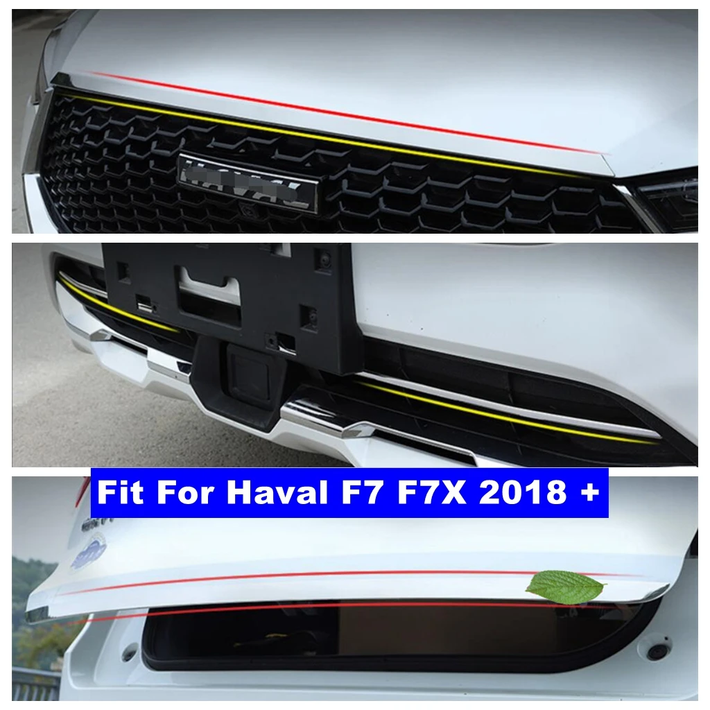 For Haval F7 F7X 2018-2021 Front Grille Hood Lip Molding Rear Tail Trunk Door Trim Exterior Mouldings Stainless Steel Sticker
For Haval F7 F7X 2018-2021 Front Grille Hood Lip Molding Rear Tail Trunk Door Trim Exterior Mouldings Stainless Steel Sticker