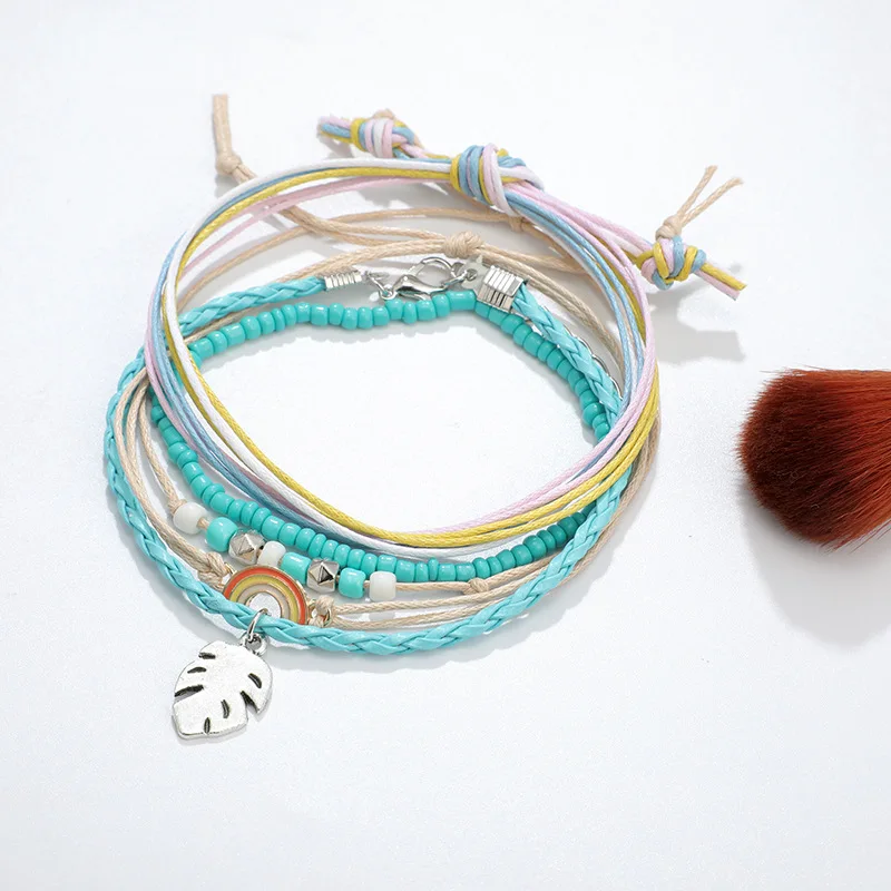 New Fashion Beads Bracele 1 Set Of Simple Bracelets T Retro Bohemian Hollywood Beaded Ladies Bracelet
New Fashion Beads Bracele 1 Set Of Simple Bracelets T Retro Bohemian Hollywood Beaded Ladies Bracelet