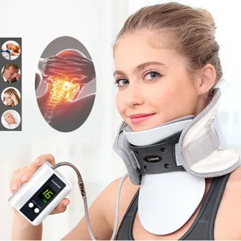 Medical Traction Device Cervical Neck Immobilizer Spondylosis Neck Brace Inflatable Support Intelligent Stretch Fix Corrector
Medical Traction Device Cervical Neck Immobilizer Spondylosis Neck Brace Inflatable Support Intelligent Stretch Fix Corrector
