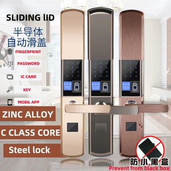 Fingerprint Lock, Security Intelligent Smart Lock with WiFi APP Password RFID Unlock Door Lock Electronic Hotelr Keypad
Fingerprint Lock, Security Intelligent Smart Lock with WiFi APP Password RFID Unlock Door Lock Electronic Hotelr Keypad