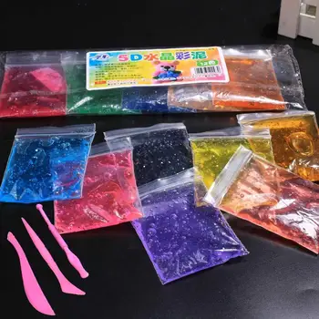 New Environmentally Friendly Non-toxic Crystal Mud Above 3 years old Multicolor Toy about 30g, bag of about 400g
New Environmentally Friendly Non-toxic Crystal Mud Above 3 years old Multicolor Toy about 30g, bag of about 400g