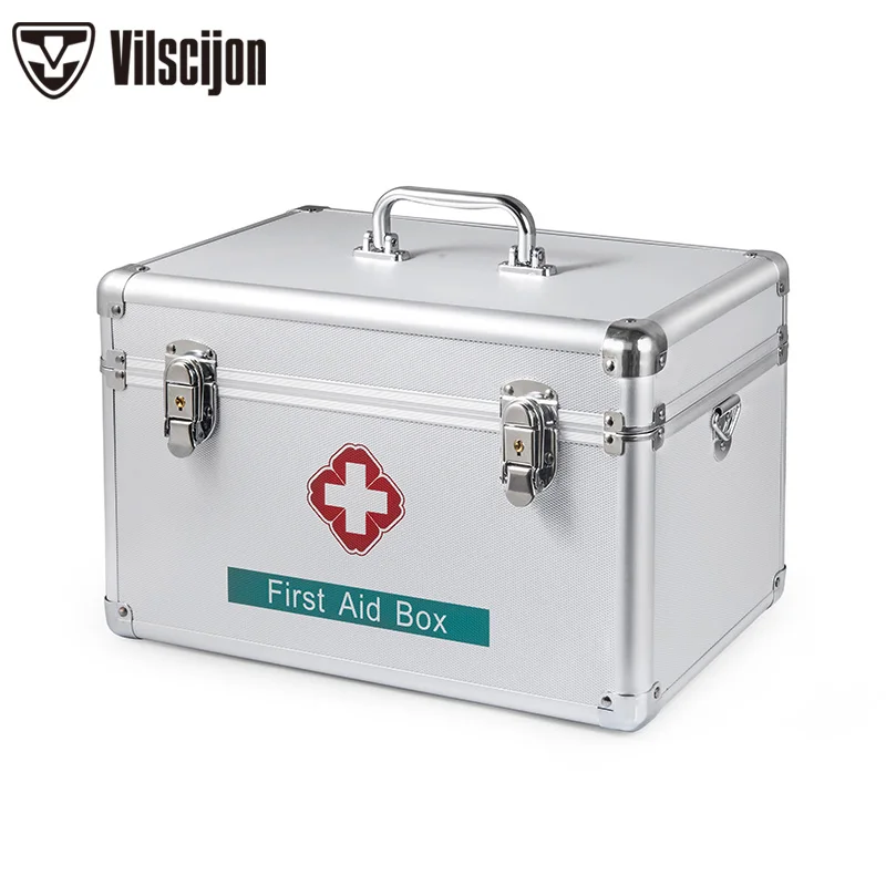 Medical Storage Box Home First aid kit Outpatient Medicine Box Double Layer with Lock Aluminum Alloy Family Boxs Vilscijon B016
Medical Storage Box Home First aid kit Outpatient Medicine Box Double Layer with Lock Aluminum Alloy Family Boxs Vilscijon B016
