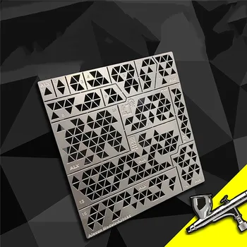 Model Tools Triangle Digital Camouflage Stenciling Template Leakage Spray Plate for 1/100 Gundam Models 1/35 Military Models
Model Tools Triangle Digital Camouflage Stenciling Template Leakage Spray Plate for 1/100 Gundam Models 1/35 Military Models