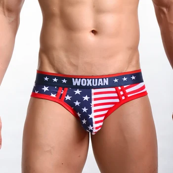 Sexy Underwear Men Briefs Shorts Man High Fork National Flat Print Low Waist Thin Pouch T Pants Cueca Calzoncillos Marca
Sexy Underwear Men Briefs Shorts Man High Fork National Flat Print Low Waist Thin Pouch T Pants Cueca Calzoncillos Marca