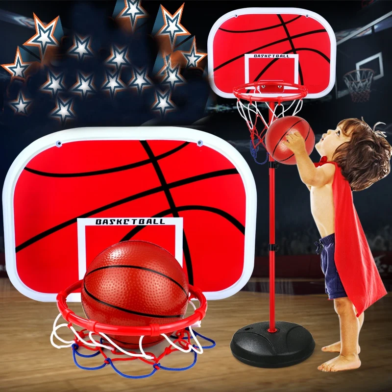 Hot Basketball Stands Height Adjustable Kids Basketball Goal Hoop Toy Set Basketball for Boys Training Practice Accessories
Hot Basketball Stands Height Adjustable Kids Basketball Goal Hoop Toy Set Basketball for Boys Training Practice Accessories