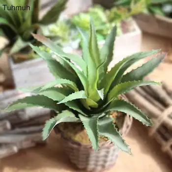 Plastic Artificial Pineapple Leaves Simulation Fake Succulent Plants for Home Decoration Garden Wall Arrangement Leaf Decor 
Plastic Artificial Pineapple Leaves Simulation Fake Succulent Plants for Home Decoration Garden Wall Arrangement Leaf Decor