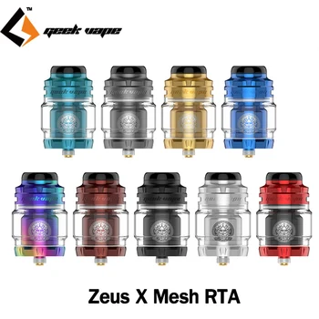 Original Geekvape Zeus X Mesh RTA Tank 4.5ml with Mesh Build Deck Atomizer Leakproof Electronic Cigarette Vape VS Zeus Dual Tank
Original Geekvape Zeus X Mesh RTA Tank 4.5ml with Mesh Build Deck Atomizer Leakproof Electronic Cigarette Vape VS Zeus Dual Tank
