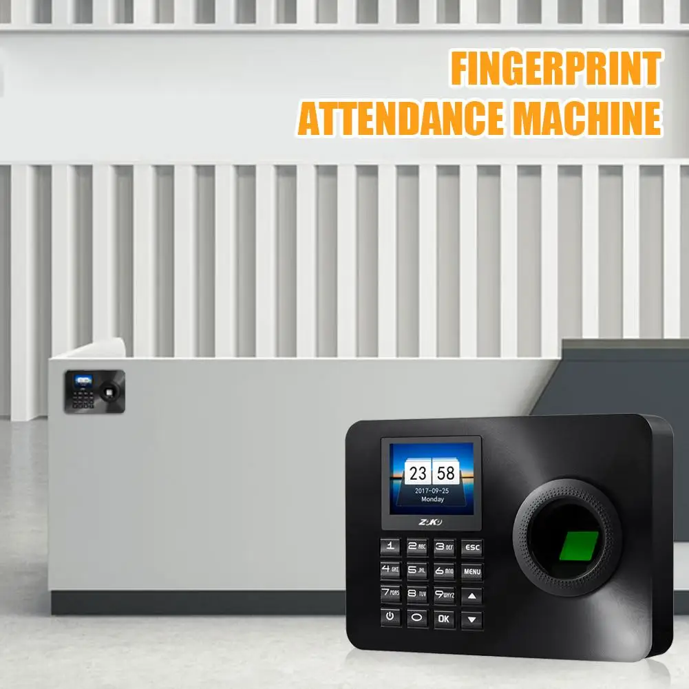 ZK-TA10 Attendance System Fingerprint Password Recognition Office Time Clock Employee Recorder Device Biometric Time Attendance
ZK-TA10 Attendance System Fingerprint Password Recognition Office Time Clock Employee Recorder Device Biometric Time Attendance