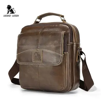 LAOSHIZI LUOSEN Genuine Leather Shoulder Bags For Men Messenger Bag Small Male Tote Vintage New Crossbody Bags Men's Handbag
LAOSHIZI LUOSEN Genuine Leather Shoulder Bags For Men Messenger Bag Small Male Tote Vintage New Crossbody Bags Men's Handbag