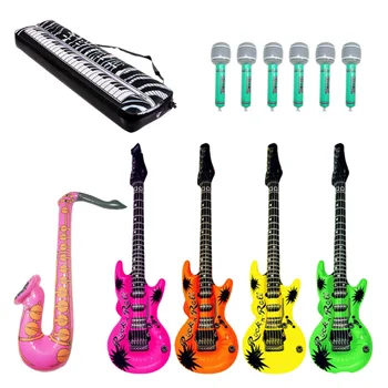 12pcs Aluminum Foil Balloons Musical Instruments Microphone Balloons Inflatable Rock Toy Set Party Props (Random Color)
12pcs Aluminum Foil Balloons Musical Instruments Microphone Balloons Inflatable Rock Toy Set Party Props (Random Color)