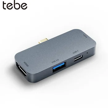 tebe USB C Docking Station 4 IN 1 Type-C Hub to 4K HDMI USB3.0 Audio Adapter Fast Charger for Macbook Pro iPad Pro
tebe USB C Docking Station 4 IN 1 Type-C Hub to 4K HDMI USB3.0 Audio Adapter Fast Charger for Macbook Pro iPad Pro