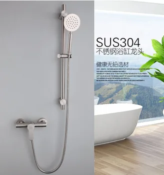 304 stainless steel cold and hot water shower sets sanitary ware faucets bathroom fittings Bathroom supplies
304 stainless steel cold and hot water shower sets sanitary ware faucets bathroom fittings Bathroom supplies