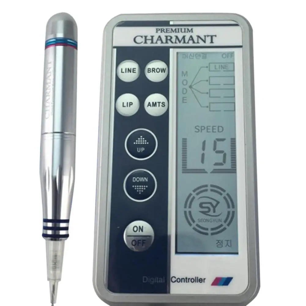Korean Professional Embroidery Eyebrow Charmant Tattoo Machine Pen for MTS Semi-permanent Makeup Microblading Liner Shader
Korean Professional Embroidery Eyebrow Charmant Tattoo Machine Pen for MTS Semi-permanent Makeup Microblading Liner Shader