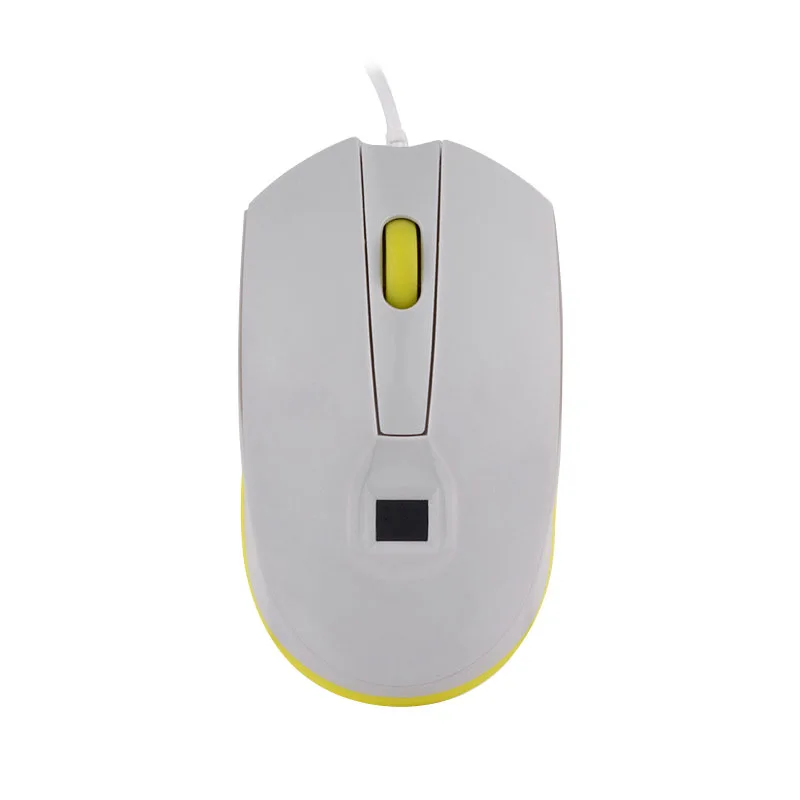 

Fingerprint Mouse Replace Input Password Wired Optical Ergonomic Game Work Mouse For Pc Laptop Silence Gaming Mice