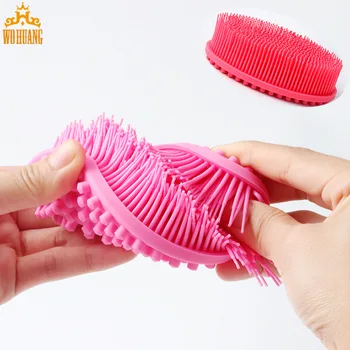 Hot Sales Baby Bath Scalp Massage Brush Environmentally Friendly Silica Gel Infant Bath Brush Exfoliation Veins Brush
Hot Sales Baby Bath Scalp Massage Brush Environmentally Friendly Silica Gel Infant Bath Brush Exfoliation Veins Brush