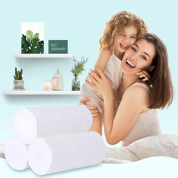 12 Rolls Three Layer Toilet Tissue Home Bath Toilet Roll Paper Silky Smooth Soft Toilet Paper Skin-friendly Paper Towels New
12 Rolls Three Layer Toilet Tissue Home Bath Toilet Roll Paper Silky Smooth Soft Toilet Paper Skin-friendly Paper Towels New
