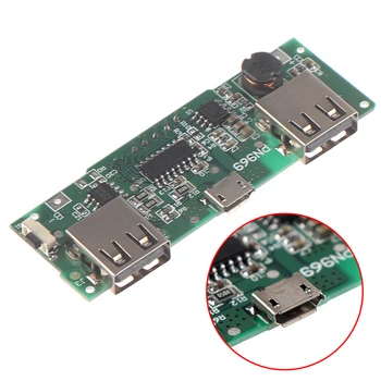 LED Dual USB 5V 2A 1A Micro USB Input Power Bank 18650 Battery Charger Board Overcharge Overdischarge Short Circuit Protection
LED Dual USB 5V 2A 1A Micro USB Input Power Bank 18650 Battery Charger Board Overcharge Overdischarge Short Circuit Protection