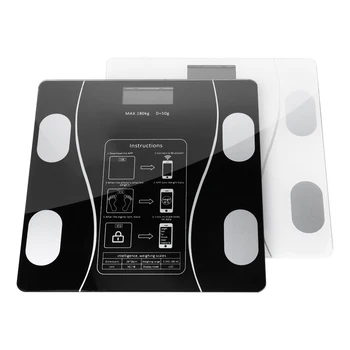 Balance Body Composition Analyzer Bluetooth scales Mass BMI Body fat Weight Bathroom Smart Backlit Display Scale without battery 
Balance Body Composition Analyzer Bluetooth scales Mass BMI Body fat Weight Bathroom Smart Backlit Display Scale without battery