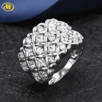 Hutang Cluster Silver Ring for Women White Cubic Zirconia 925 Silver Wedding Band Rings Fine Jewelry New
Hutang Cluster Silver Ring for Women White Cubic Zirconia 925 Silver Wedding Band Rings Fine Jewelry New