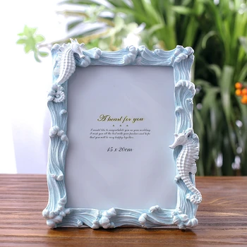 Creative Hippocampus Painted Photo Frame European Style Retro Golden Silver Resin Picture Frame Living Room Table Setting
Creative Hippocampus Painted Photo Frame European Style Retro Golden Silver Resin Picture Frame Living Room Table Setting