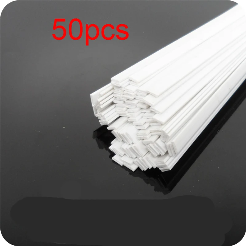 50PCS ABS Flat Bar ABS Plate for DIY Model Toy Material Plastic Flat bar Making Accessories
50PCS ABS Flat Bar ABS Plate for DIY Model Toy Material Plastic Flat bar Making Accessories