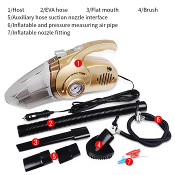 DC12V Handle Wet Dry Portable Car 4 in 1 Car Vacuum Cleaner Portable Handheld Multi-Use Dust Buster
DC12V Handle Wet Dry Portable Car 4 in 1 Car Vacuum Cleaner Portable Handheld Multi-Use Dust Buster