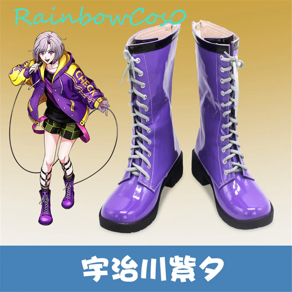 

ARGONAVIS from BanG Dream! BanG Dream Ujigawa Shu Cosplay Shoes Boots Game Anime Halloween RainbowCos0 W1505
