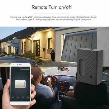 Wireless Smart Home Car Garage Door Opener WiFi Controller Switch Multi-user APP Remote Control
Wireless Smart Home Car Garage Door Opener WiFi Controller Switch Multi-user APP Remote Control
