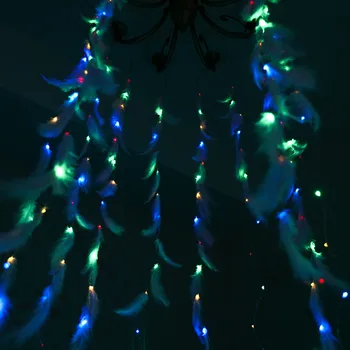 Led Lights Feather String Decoration Fairy String Light Feather Curtain Light Led String Party Garden Wedding Bedroom Decor
Led Lights Feather String Decoration Fairy String Light Feather Curtain Light Led String Party Garden Wedding Bedroom Decor
