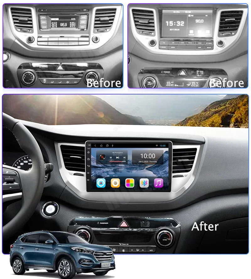 Tucson 15-18 dashboard