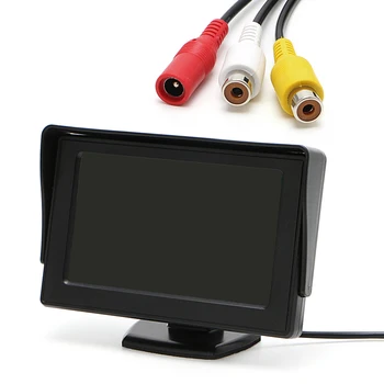 2 In1 Car Parking Kit 4.3" TFT LCD Monitor+Waterproof Reversing Rearview Camera 
2 In1 Car Parking Kit 4.3" TFT LCD Monitor+Waterproof Reversing Rearview Camera
