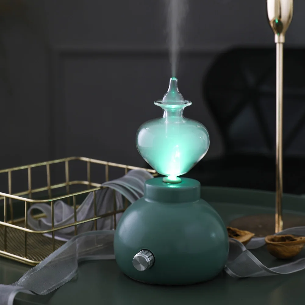 Electric Home Ceramic Glass Aromatherapy Pure Essential Oils Diffuser Air Fog Nebulizer Humidifier with LED for Badroom
Electric Home Ceramic Glass Aromatherapy Pure Essential Oils Diffuser Air Fog Nebulizer Humidifier with LED for Badroom