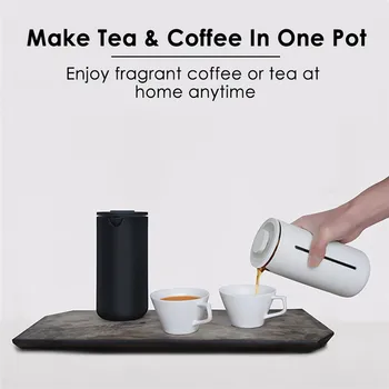 Timemore French press coffee press Coffee Maker Tea Maker 16oz 450ml high density stainless steel mesh heat resistant glass
Timemore French press coffee press Coffee Maker Tea Maker 16oz 450ml high density stainless steel mesh heat resistant glass