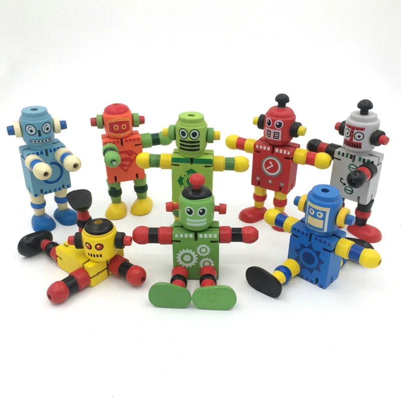 Wholesale Wood Robot Joints Transformation Toy Car Model Toy 1-3-6 Years Old Baby Educational Toy
Wholesale Wood Robot Joints Transformation Toy Car Model Toy 1-3-6 Years Old Baby Educational Toy