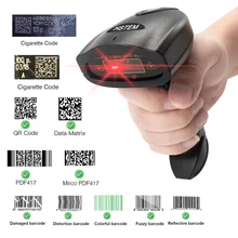 Hstem 2.4G Wireless Bluetooth Barcode Scanner QR PDF417 Data Matrix Handheld Bar Code Reader Support Automatic Sensing Scanning
Hstem 2.4G Wireless Bluetooth Barcode Scanner QR PDF417 Data Matrix Handheld Bar Code Reader Support Automatic Sensing Scanning