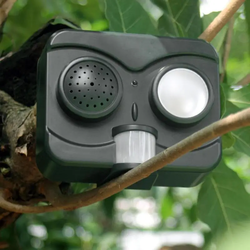 Solar Energy Acousto-Optic Bird Repeller Repellent Deterrent Pigeon Scarer Strong Flash Repelling Function Pest Control Supplies
Solar Energy Acousto-Optic Bird Repeller Repellent Deterrent Pigeon Scarer Strong Flash Repelling Function Pest Control Supplies