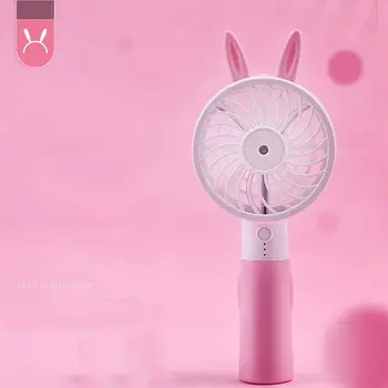 Cute Cat Ear Portable USB Rechargeable Cooler Mini Handy Cooling Fan Desk Pocket Water Mist Cooling Air Humidifier Fan D08B 
Cute Cat Ear Portable USB Rechargeable Cooler Mini Handy Cooling Fan Desk Pocket Water Mist Cooling Air Humidifier Fan D08B