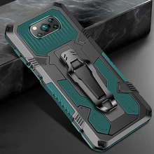 Armor Shockproof Coque for Pocophone X 3 Pro Case Magnetism Holder Back Clip Cover for Poxo Poko Little Poco X3 NFC PocoX3 Funda
Armor Shockproof Coque for Pocophone X 3 Pro Case Magnetism Holder Back Clip Cover for Poxo Poko Little Poco X3 NFC PocoX3 Funda