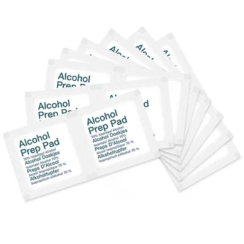 500PCS Portable Professional Alcohol Swabs Pads Wet Wipes 70% Isopropyl First Aid Home Skin Cleanser
500PCS Portable Professional Alcohol Swabs Pads Wet Wipes 70% Isopropyl First Aid Home Skin Cleanser