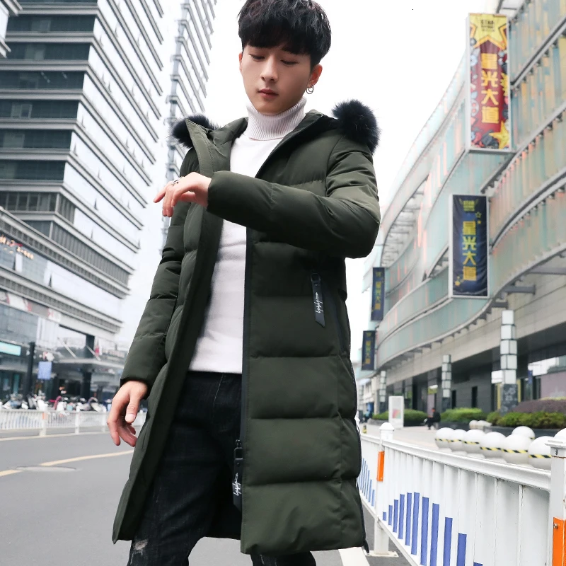 Mens Parkas With Hooded Long Overcoats Man Fur Collar Parka Outwear Winter Jacket Men Fashion Casual Slim Thick Warm Coats
Mens Parkas With Hooded Long Overcoats Man Fur Collar Parka Outwear Winter Jacket Men Fashion Casual Slim Thick Warm Coats
