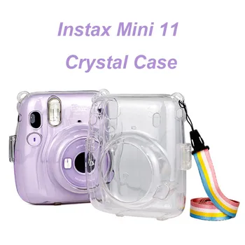Fuji Fujifilm Instax Mini 11 Camera Crystal Case Clear Transparent Shoulder Strap Bag Protector Instant Film Camera Shell Cover
Fuji Fujifilm Instax Mini 11 Camera Crystal Case Clear Transparent Shoulder Strap Bag Protector Instant Film Camera Shell Cover