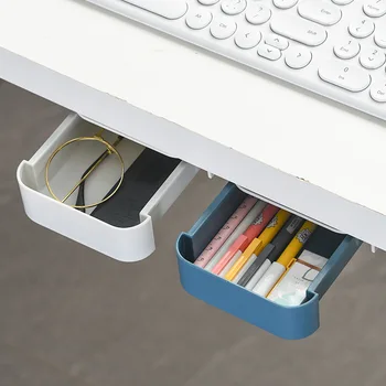 Self-Adhesive Under Desk Drawer Organizer Storage Box Makeup Organizer Desktop Sundries Storage Box Stationery Tray Pen Holder
Self-Adhesive Under Desk Drawer Organizer Storage Box Makeup Organizer Desktop Sundries Storage Box Stationery Tray Pen Holder