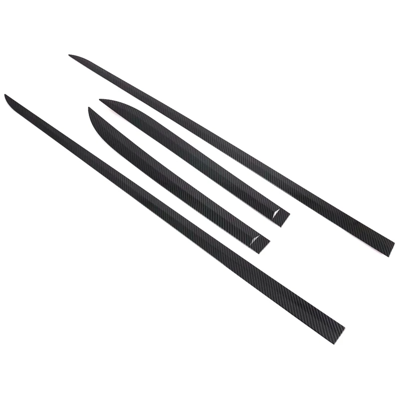 ABS-Carbon-Fiber-Exterior-Side-Car-Door-Body-Molding-Cover-Trim-4PCS-for-for-Hyundai-Sonata (2)