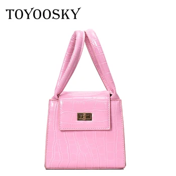 TOYOOSKY Mini Small Square Bag 2020 Fashion New Quality PU Leather Women's Handbag Crocodile Pattern Ladies Shoulder Bags
TOYOOSKY Mini Small Square Bag 2020 Fashion New Quality PU Leather Women's Handbag Crocodile Pattern Ladies Shoulder Bags