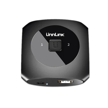 AM05-Unnlink HDMI Switch Splitter Bi-Directional Switcher 2X1/1X2 UHD4K Adapter for Led Tv Mi Box Computer Projector Pc Laptop P
AM05-Unnlink HDMI Switch Splitter Bi-Directional Switcher 2X1/1X2 UHD4K Adapter for Led Tv Mi Box Computer Projector Pc Laptop P