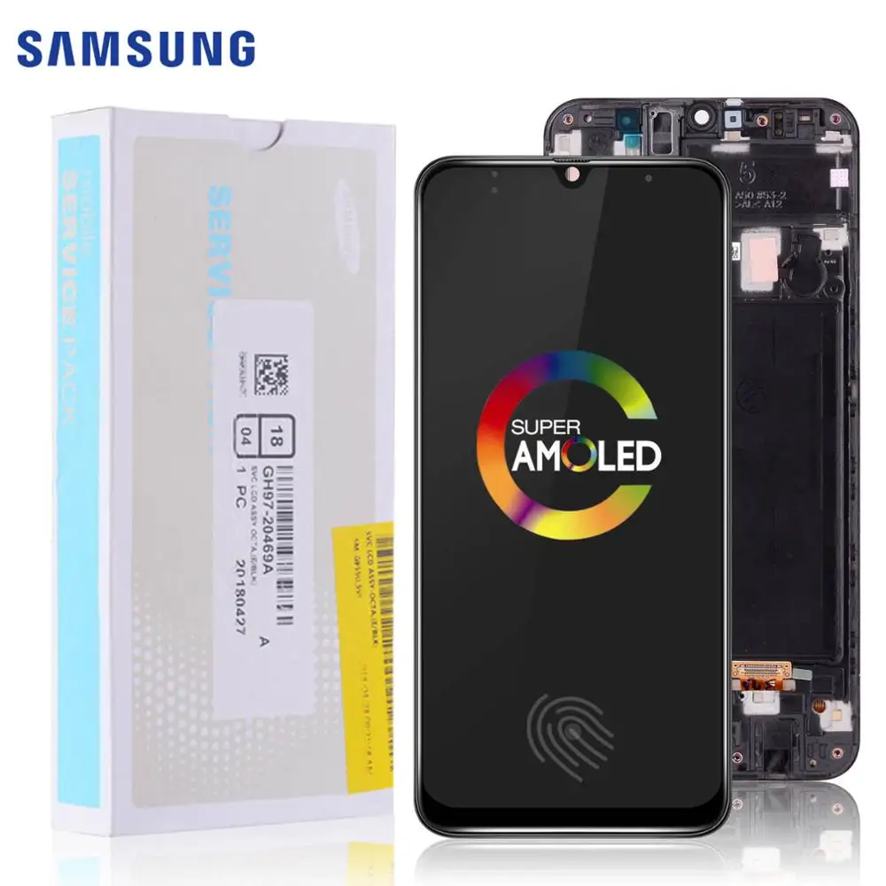 Original For Samsung Galaxy A50 SM-A505FN/DS A505F/DS A505 LCD Display Touch Screen Digitizer Assembly For Samsung A50 LCD
Original For Samsung Galaxy A50 SM-A505FN/DS A505F/DS A505 LCD Display Touch Screen Digitizer Assembly For Samsung A50 LCD