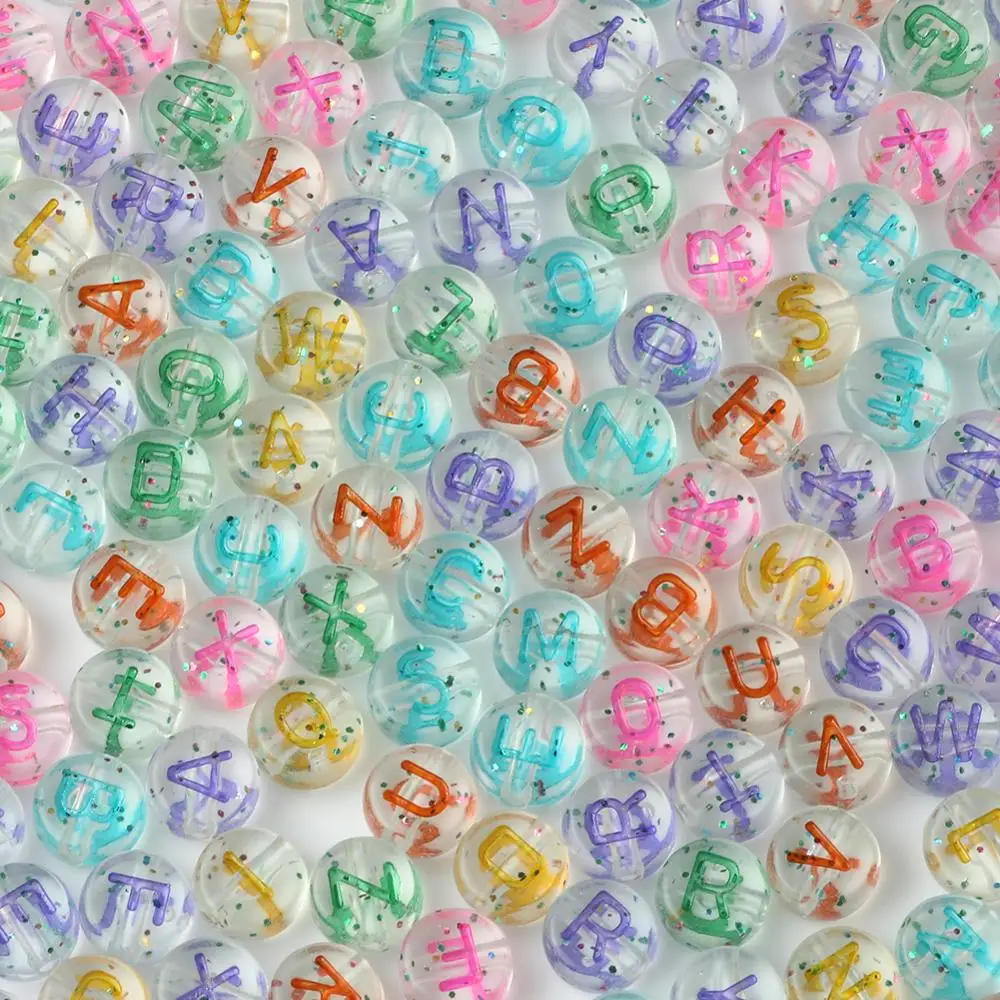 4x7mm Starry Sky Multicolor Letter Acrylic Beads Round Flat Alphabet Loose Spacer Beads For Jewelry Making Handmade Diy Bracelet
4x7mm Starry Sky Multicolor Letter Acrylic Beads Round Flat Alphabet Loose Spacer Beads For Jewelry Making Handmade Diy Bracelet