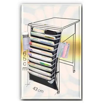 Multi-Pocket Student Table Desk Water Bottle Book Storage Hanging Bag Organizer
Multi-Pocket Student Table Desk Water Bottle Book Storage Hanging Bag Organizer